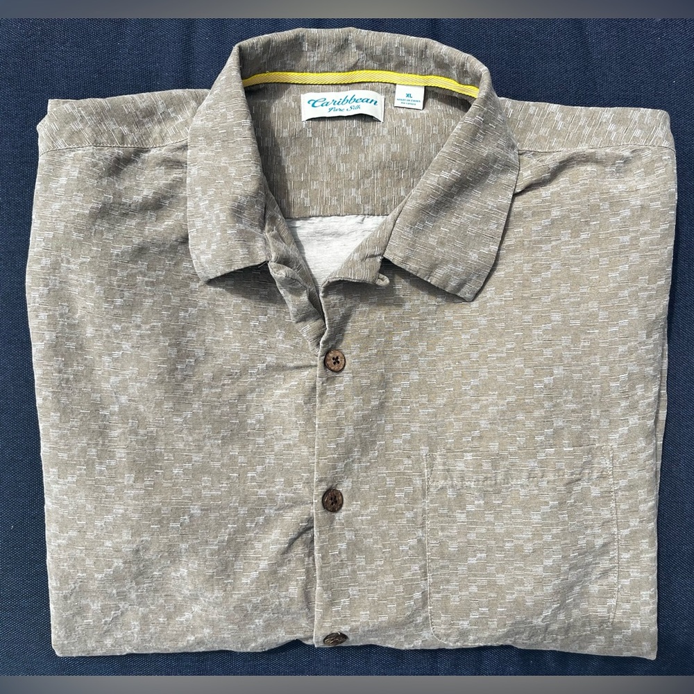 Caribbean 100% Pure Silk Shirt